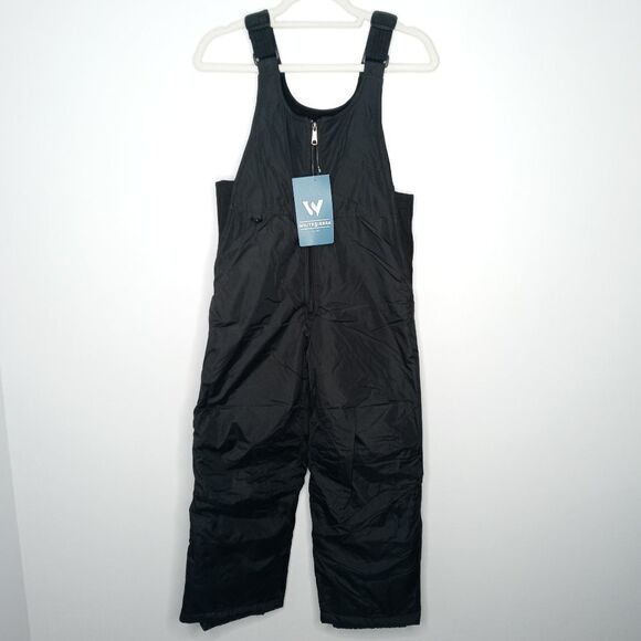 White Sierra Youth Toboggan Insulated Bib Youth Size Medium - Picture 1 of 10